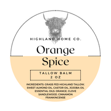 Load image into Gallery viewer, SYC Whipped Tallow Balm - Orange Spice