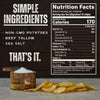 Beef Tallow Potato Chips - Sea Salt