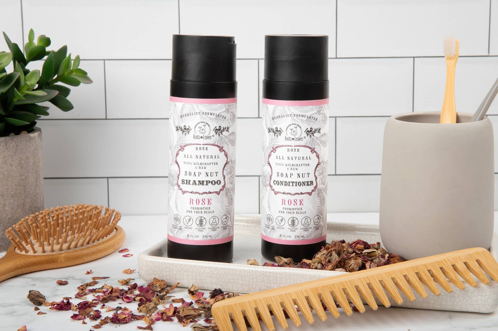 All Natural Shampoo and Conditioner Set
