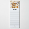Magnetic Notepad w/ Highland Cow Art