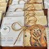 Highland Cow Recipe Card Gift Set