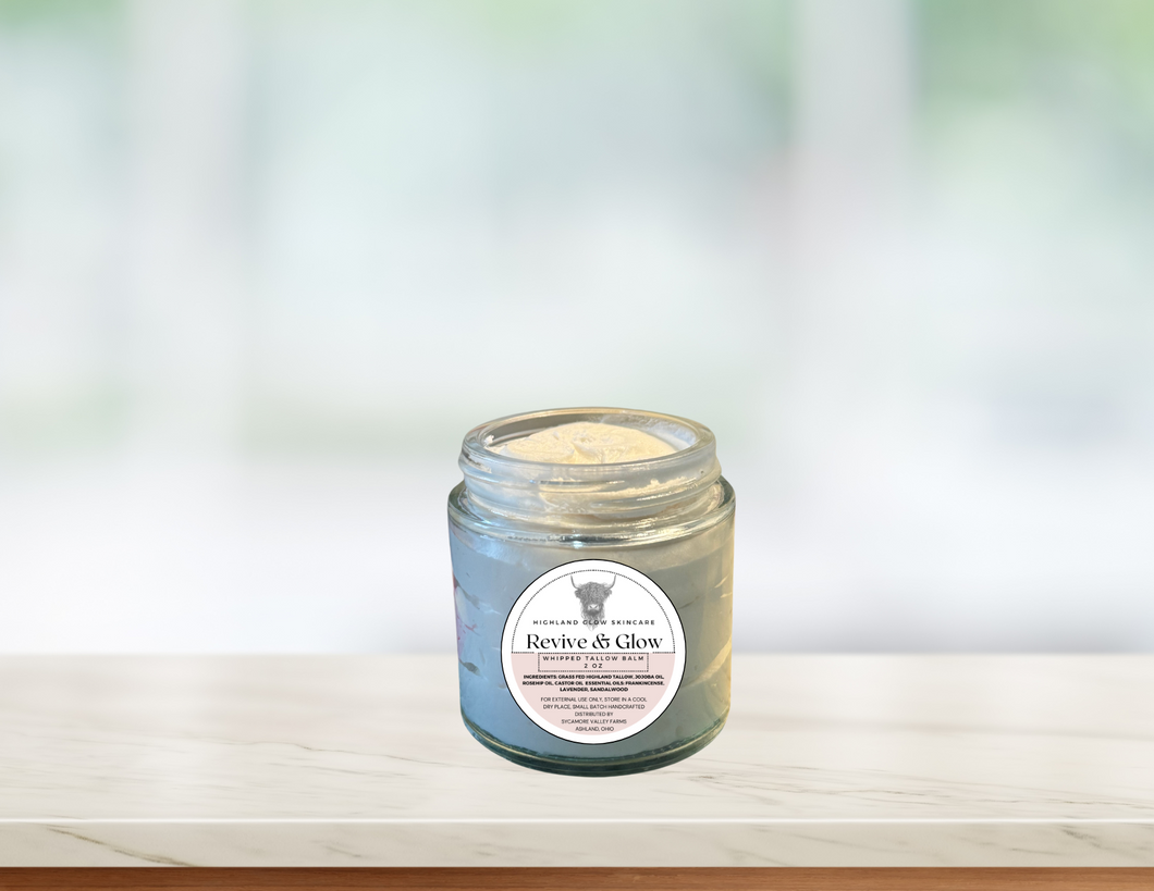 SYC Whipped Tallow Balm - Revive & Glow