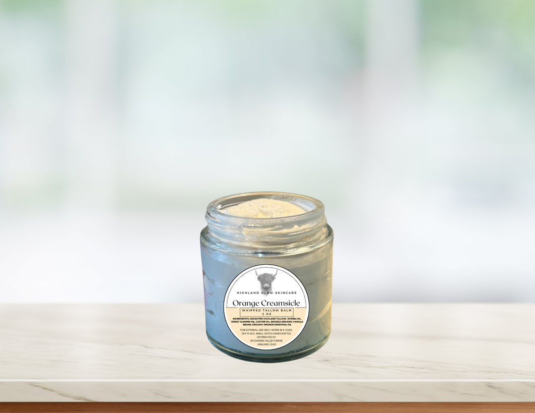SYC Whipped Tallow Balm - Orange Creamsicle