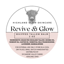 Load image into Gallery viewer, SYC Whipped Tallow Balm - Revive &amp; Glow
