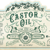 Organic Cold Pressed Castor Oil Hexane Free USA bottled