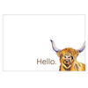 Note Card Set w/ Highland Cow Artwork