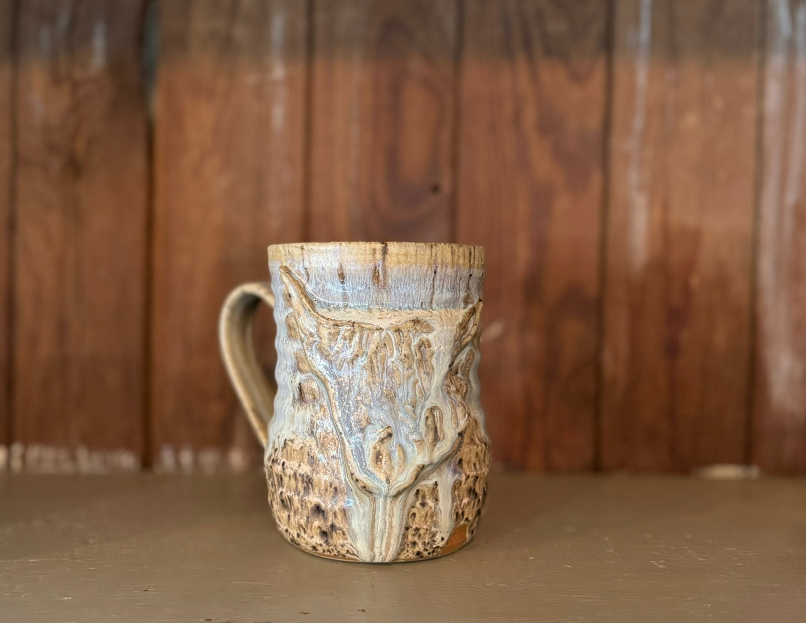 Handmade Ceramic Scottish Highland Mugs
