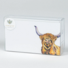Highland Cow Tiny Cards | Pack of 60 "Love Notes"