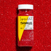 Supernatural Dye-Free Twinkles Sanding Sugar: Ruby Red