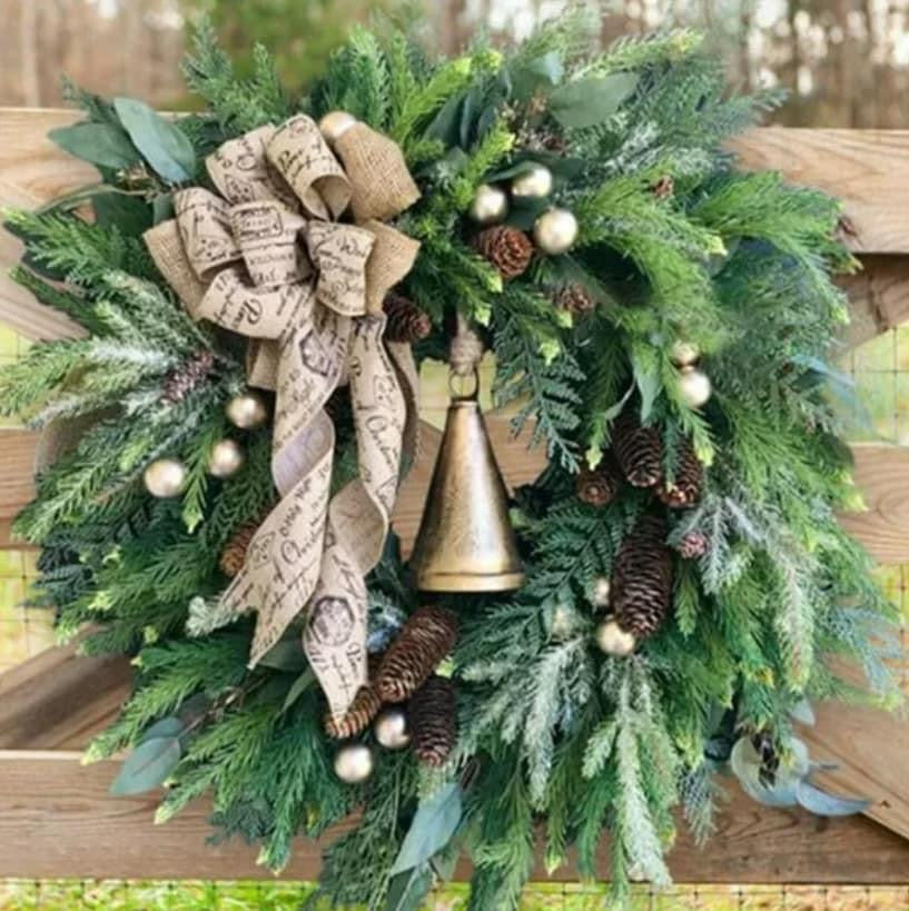 Fresh Wreath Decorating with Creative Threads of Ashland County