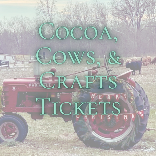 Christmas on the Farm Saturday 12/6 - Cocoa, Cows, & Crafts