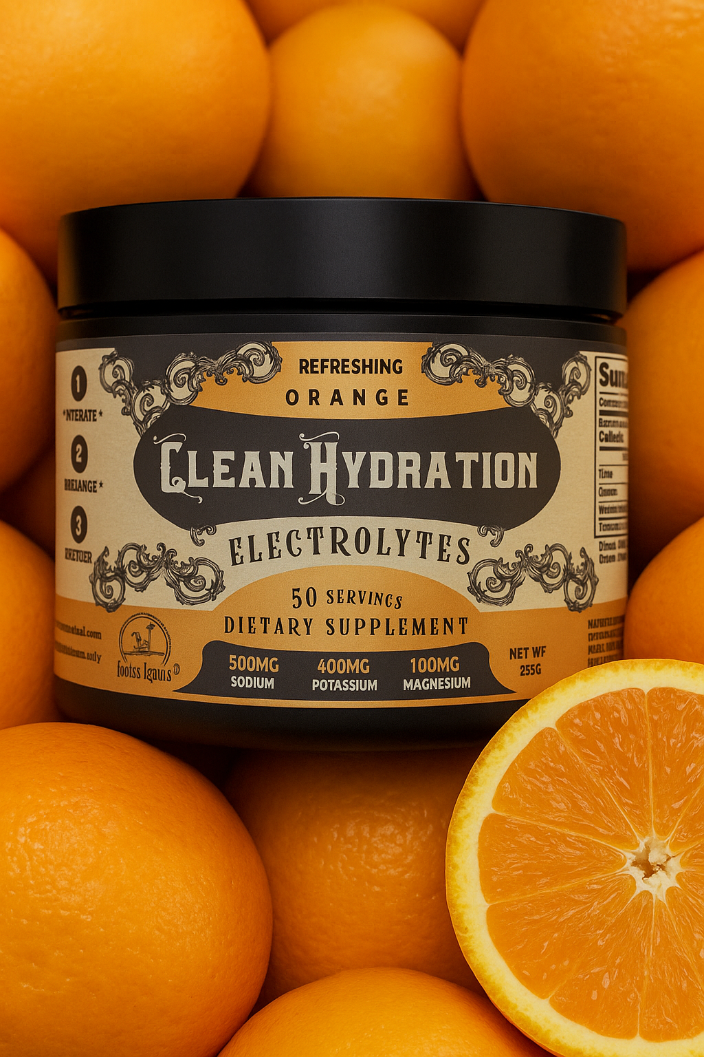 Roots & Leaves Clean Hydration Electrolytes - Orange