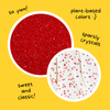 Supernatural Dye-Free Twinkles Sanding Sugar: Ruby Red