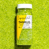 Supernatural Dye-Free Twinkles Sanding Sugar: Green