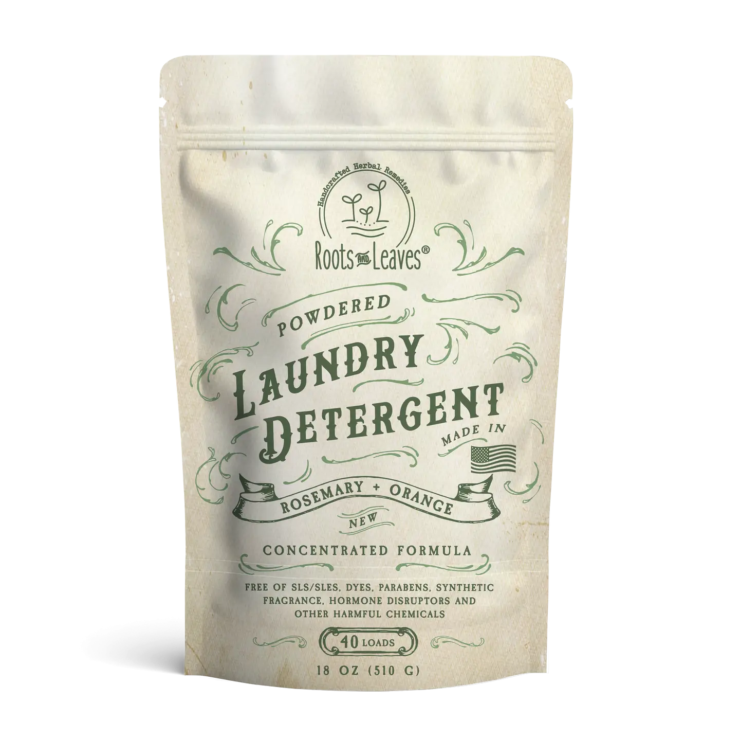 Roots & Leaves Powdered Laundry Detergent