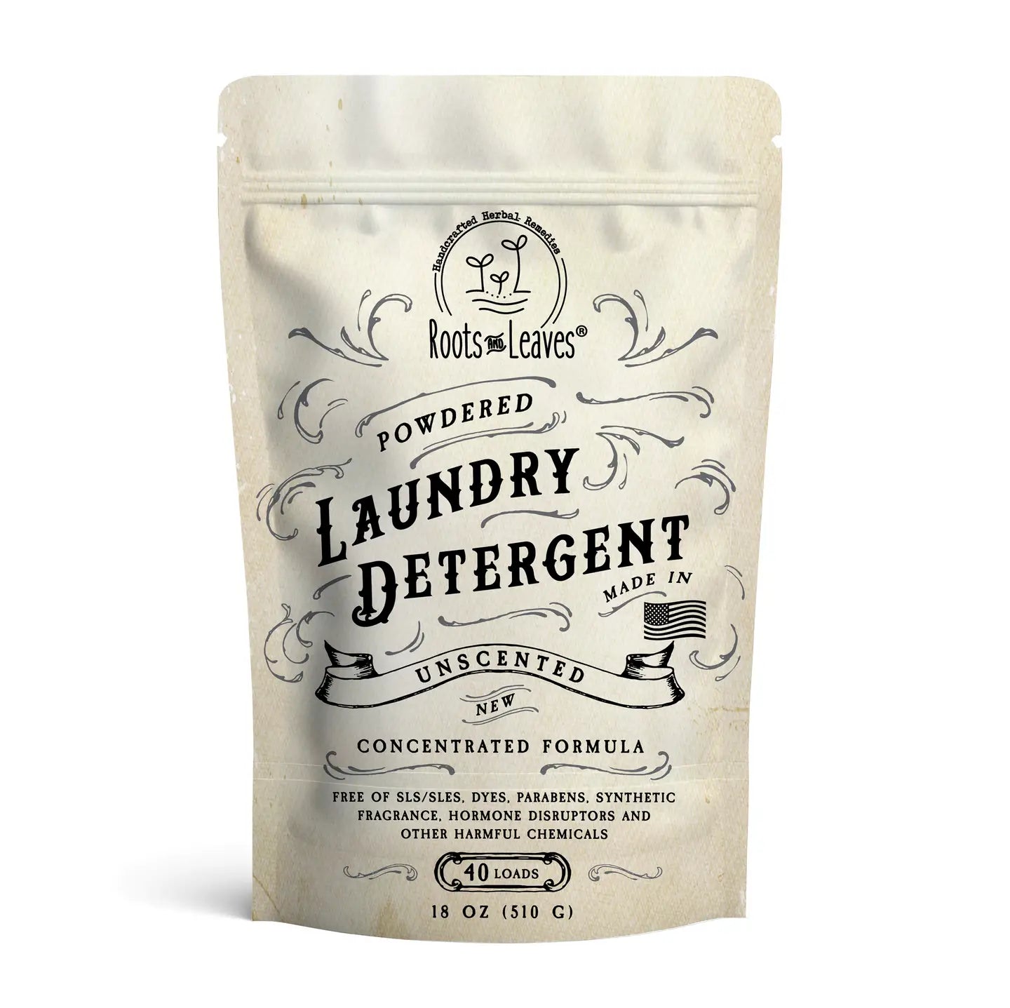Roots & Leaves Powdered Laundry Detergent