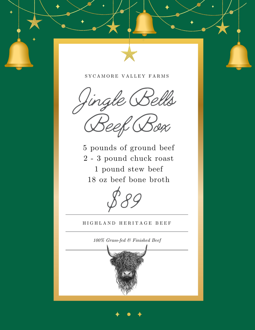 Jingle Bells Beef Box