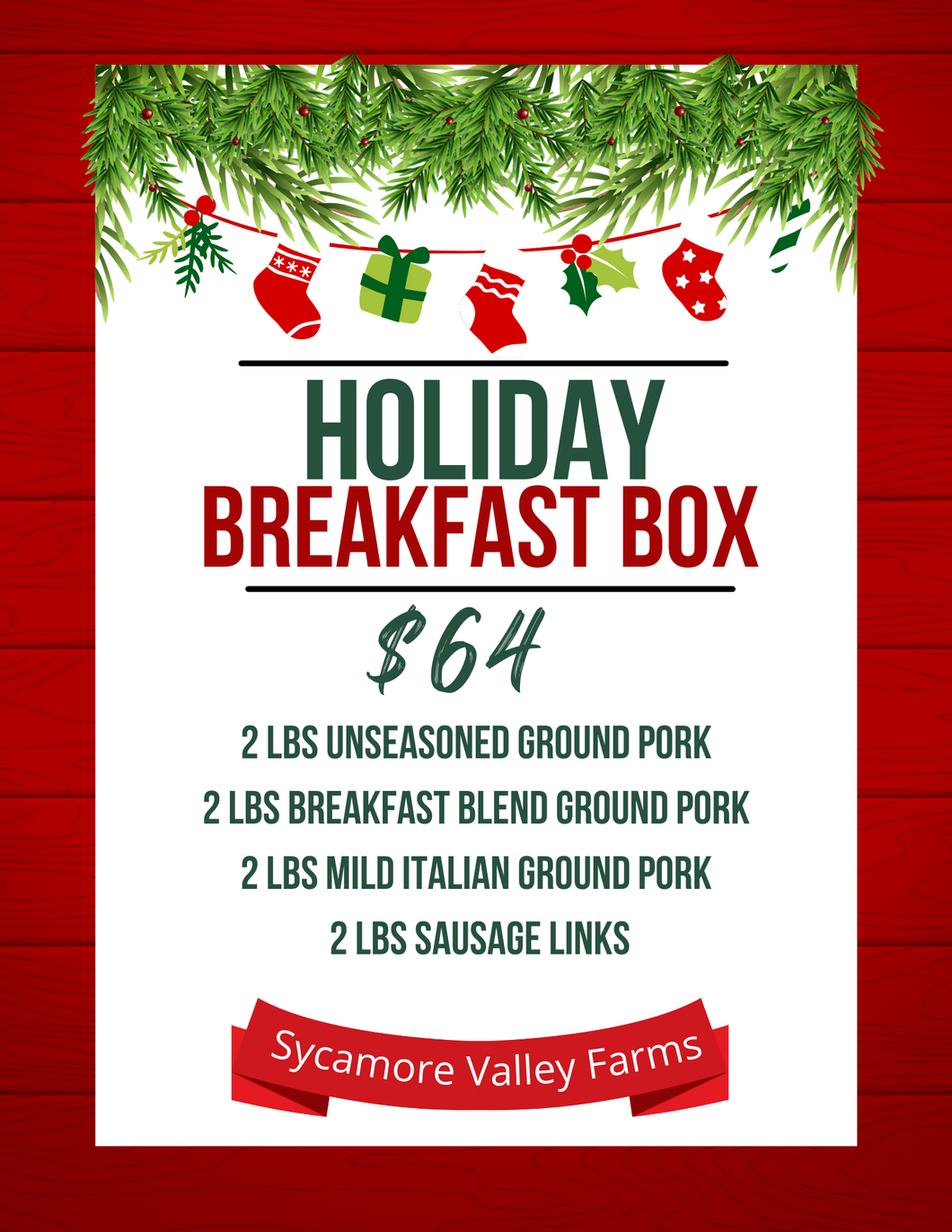 Holiday Breakfast Box