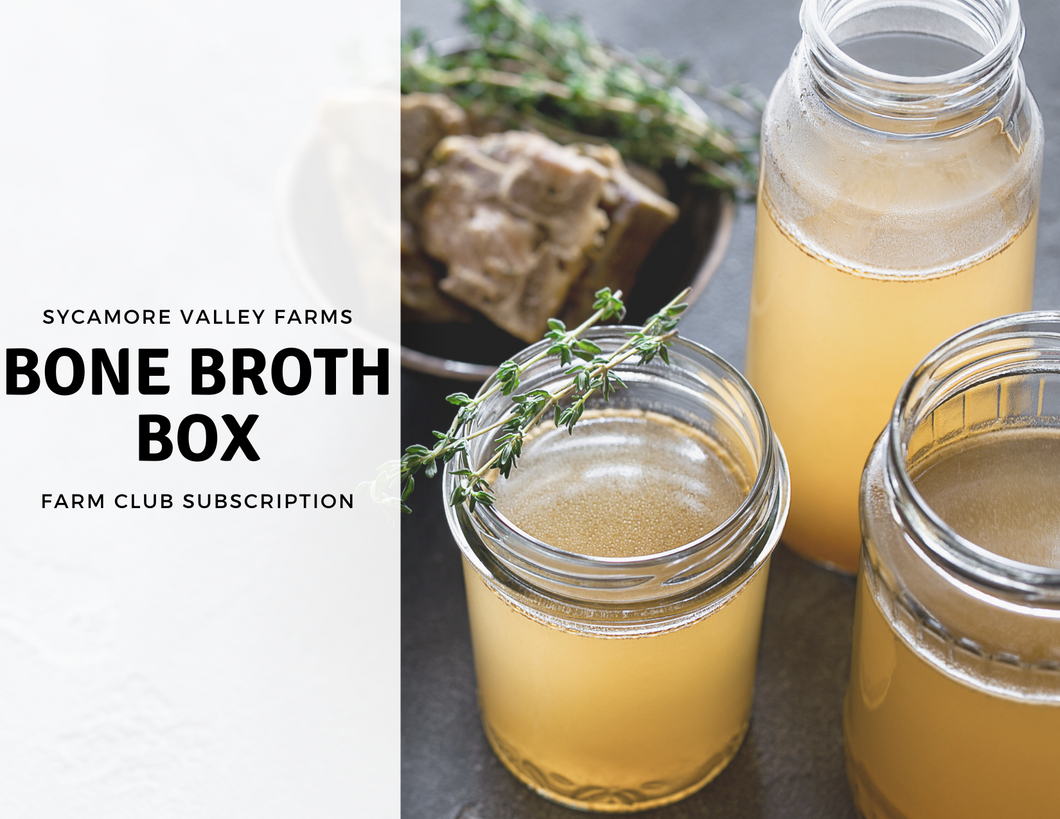 Pastured Bone Broth Box – Sycamore Valley Farms