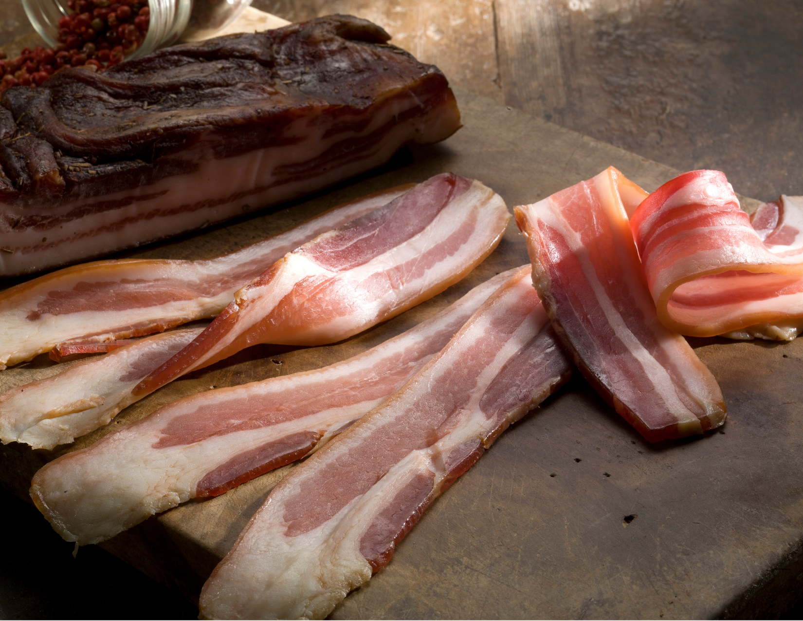 Cured Smoked Bacon